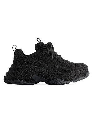 Men's Triple S Sneakers with Rhinestones
