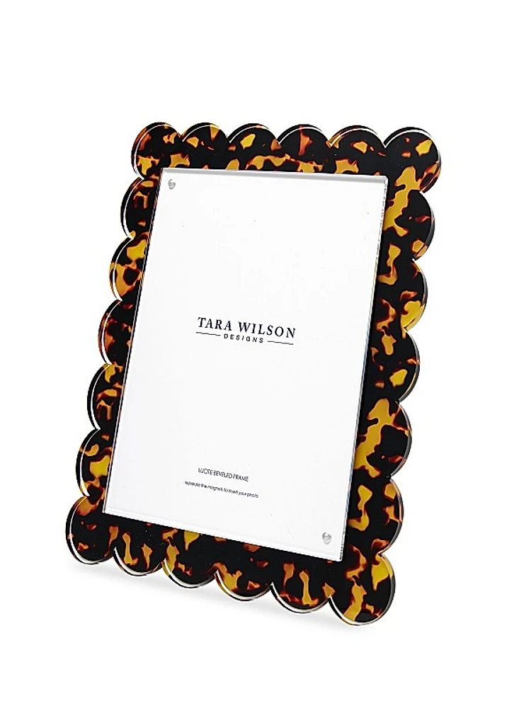 Scallop Tortoise Photo Frame