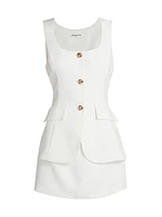 Kya Sleeveless Vest Minidress