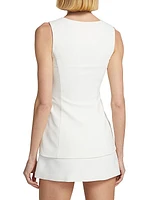 Kya Sleeveless Vest Minidress