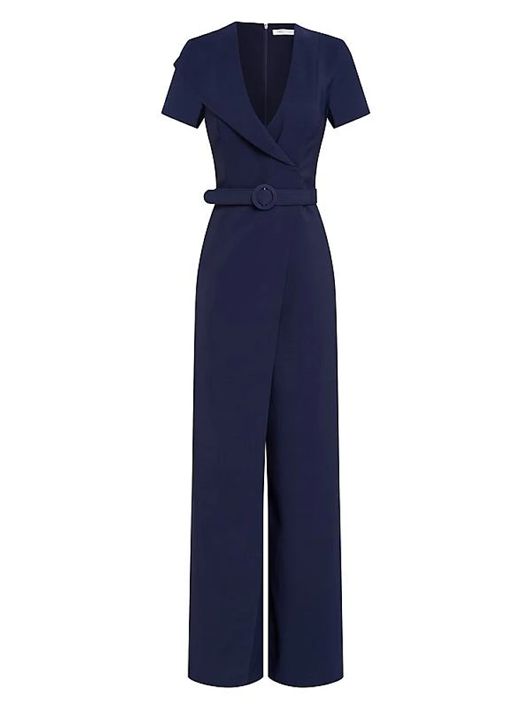 Ezra Belted Walk-Thru Jumpsuit