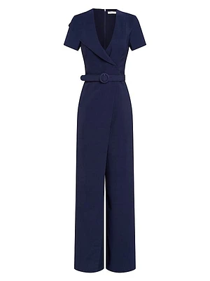 Ezra Belted Walk-Thru Jumpsuit