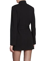 Tunic Jacket Wool-Blend Jersey