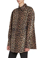 Oversized Shirt In Silk Taffeta