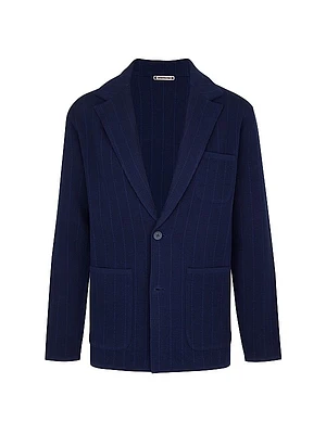 Knit Two-Button Jacket