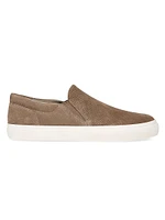 Fletcher Perforated Suede Slip-On Sneakers