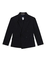 Little Boy's & Striped Suit Jacket