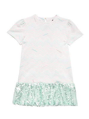 Little Girl's & Girl's Short Sleeve Dress