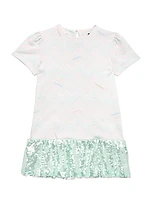 Little Girl's & Girl's Short Sleeve Dress