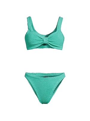 Bonnie Twisted Knit Bikini Set