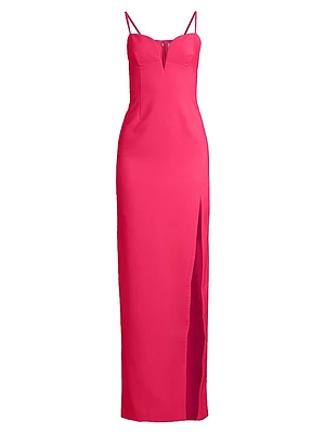 Ressa Crepe Sweetheart Gown