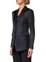 Taddeo Sheer Silk Jacket