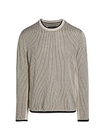 Harvey Cotton-Blend Crewneck Sweater
