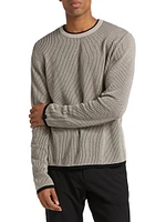 Harvey Cotton-Blend Crewneck Sweater