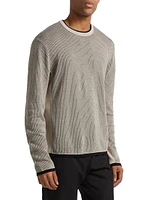 Harvey Cotton-Blend Crewneck Sweater