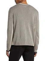 Harvey Cotton-Blend Crewneck Sweater