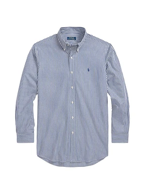 Striped Button-Down Shirt