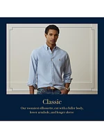 Checked Cotton Button-Down Shirt