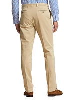 Flat-Front Chino Trousers