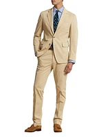 Flat-Front Chino Trousers