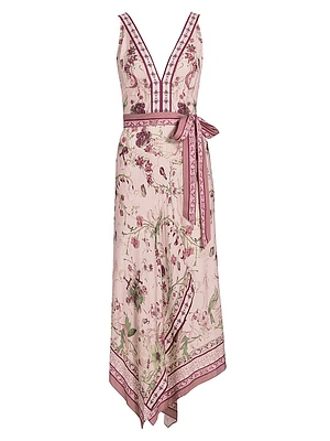 Byrn Floral Sleeveless Maxi Dress