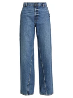 Briley High-Rise Wide-Leg Jeans