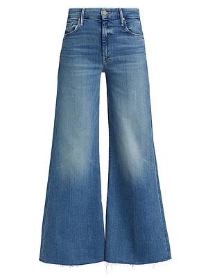 The Roller Mid-Rise Wide-Leg Jeans