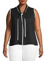 Plus Tie-Neck Tank