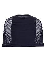 The Lyra Shirred Knit Top