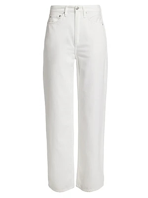 Featherweight Logan Mid-Rise Wide-Leg Jeans