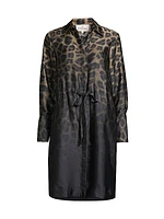 Nakita Satin Drawstring Dress