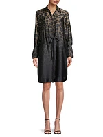 Nakita Satin Drawstring Dress