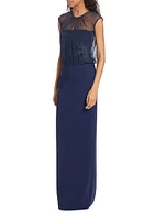Gracie Illusion Gown
