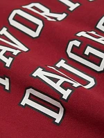 Collegiate Oversized Logo Cotton-Blend Sweatshirt