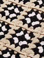 Geometric Crochet Minidress