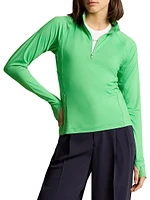 Performance Long-Sleeve Quarter-Zip Sweater