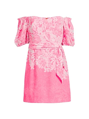 Winola Floral Off-the-Shoulder Romper