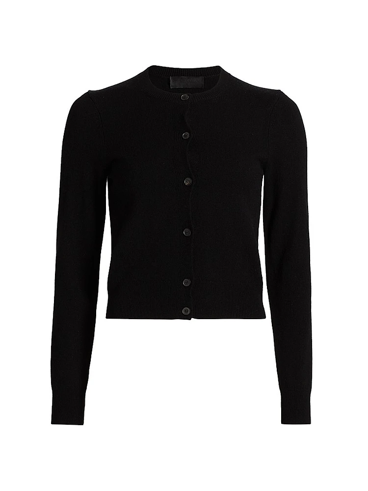 March Crewneck Cashmere Cardigan