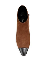 Cecile Suede Ankle Booties