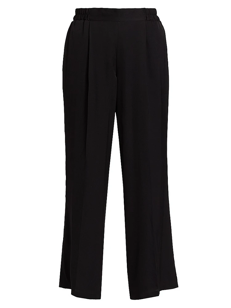 The Katya Silk-Blend Pants