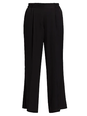 The Katya Silk-Blend Pants