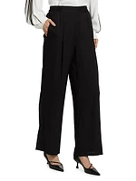 The Katya Silk-Blend Pants