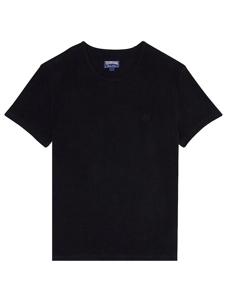 Cotton-Blend Crewneck T-Shirt