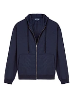 Tile Wool-Blend Hoodie