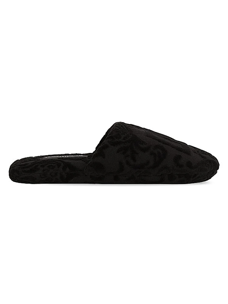 Crosswise DG Logo Jacquard Slippers