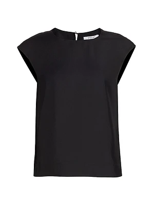 Turner Cap-Sleeve Top