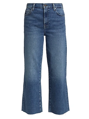 Alexa Stretch-Denim Flared Jeans