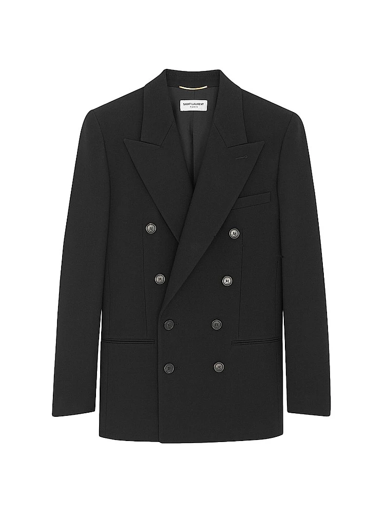 Jacket Wool Gabardine