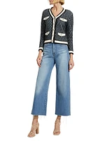 Taylor High-Rise Wide Crop Jeans