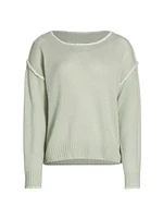 Embroidered Cashmere Sweater